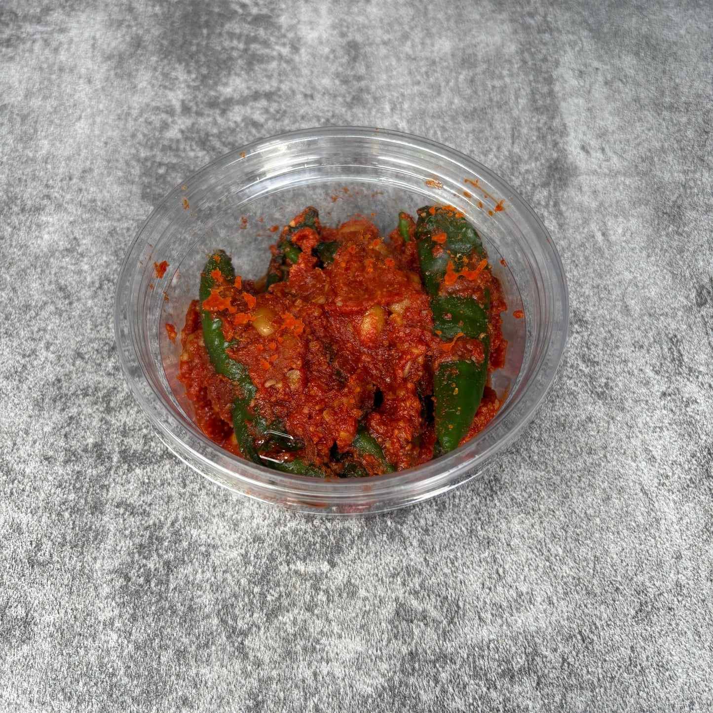 青唐辛子 ~味噌漬~ - 韓国食品店　華山